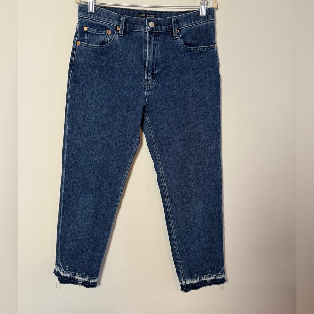 Lucky Brand Relaxed Taper Stretch Denim Jeans, Size 6/28